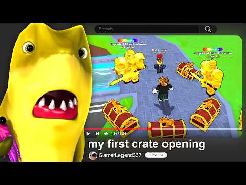 We Found The LUCKIEST Crate Openings and COPIED Them..