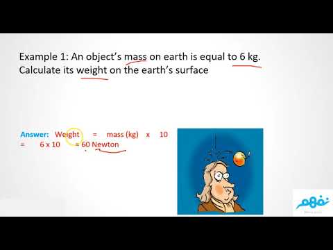mass and weight part 2 - علوم لغات - للصف السادس الابتدائي - الترم الأول - نفهم - science