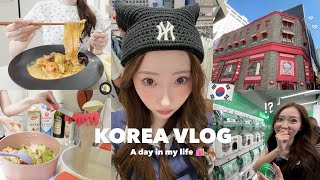 無計画を楽しむ休日🏡☀️韓国在住日本人がオススメする韓国旅行で行くべき店10選🛩️今の明洞ってどんな感じ？😮🇰🇷【vlog】