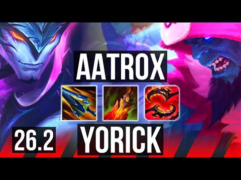 AATROX vs YORICK (TOP) | 55K damage | EUW Grandmaster | 26.2
