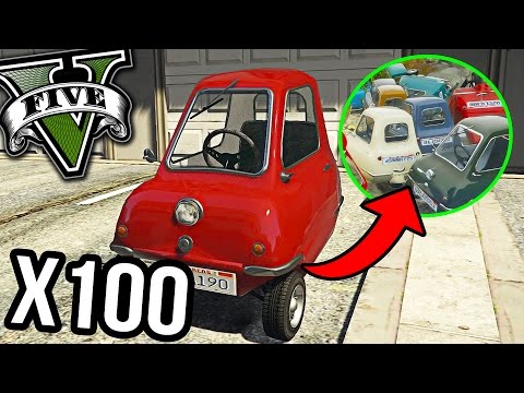 GTA V PC MOD - WE PUT MORE THAN 100 CARS IN JAIL XD - THE ULTIMATE BUG