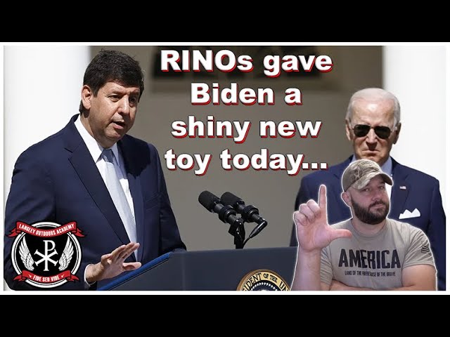 BREAKING: Biden has a New ATF Director… Senate RINO’s confirm Biden’s pick…