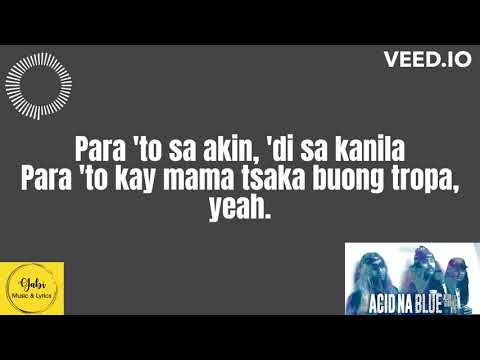 Acid Na Blue - JRLDM ft. Guddhist & Kiyo [LYRIC VIDEO]