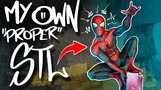 I Made My Own Spider Man Statue