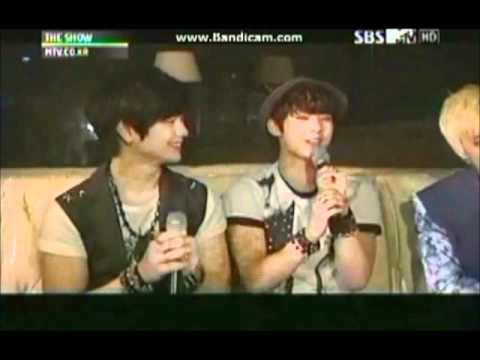 120511 BTOB- Sungjae & Minhyuk @ SBS MTV The Show (Full Cut)