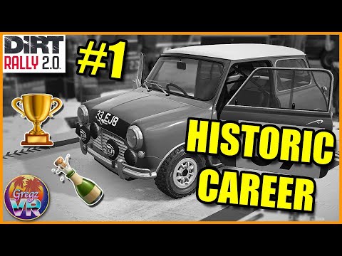 DiRT RALLY 2.0 Gameplay | VR 🏆 (no HUD) Historic Career Mode #1 🇳🇿