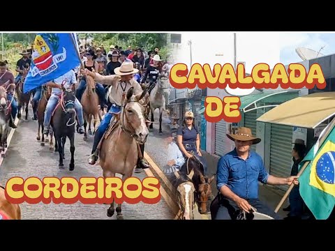 [HISTÓRICO]CAVALGADA DE CORDEIROS-BA/FINALIZANDO AS FESTAS DO ANIVERSÁRIO DA CIDADE 