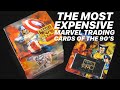 The Most EXPENSIVE Marvel Trading Cards Set of the 90's | 1996 MARVEL MASTERPIECES