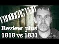 Frankenstein by Mary Shelley  book review + thoughts on the differences between 1818 and 1831 texts