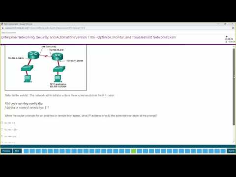 CCNA 3 v7 Modules 9 – 12_ Optimize- Monitor- and Troubleshoot Networks