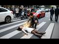 Dirty Beggar Saves CEO From Heart Attack She Offers A Trillion Card Unaware He Is A Hidden Tycoon