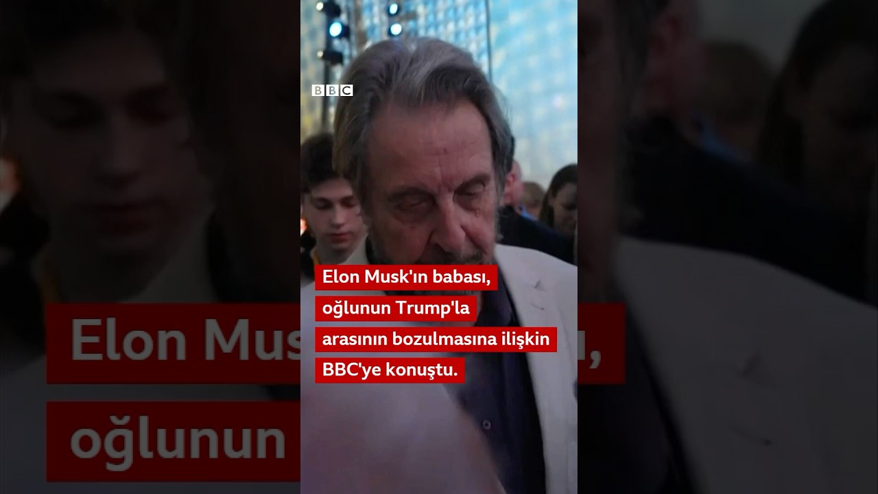 Elon Musk'a babasından tavsiye: 'Trump ile aranı düzelt'