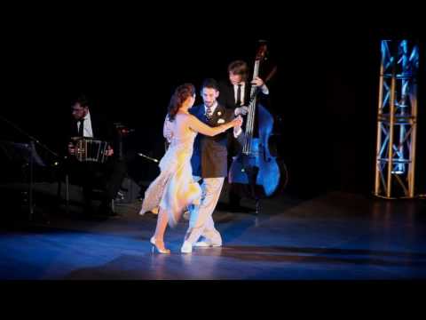  a  dance  to  a  tango  at  White Nights tango festival  in  2016