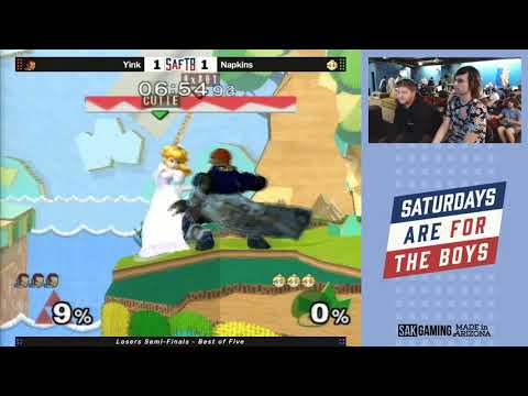 SaftB Canes Melee Losers Semi-Finals - Yink (Ganon) vs Napkins (Peach)