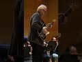 Mannes Orchestra rehearsal with guitarist Bill Frisell