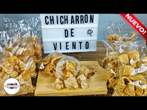 COMO HACER CHICHARRON DE VIENTO PARA VENDER | GENERA INGRESOS RAPIDAMENTE | CURSO COMPLETO DE SNACKS
