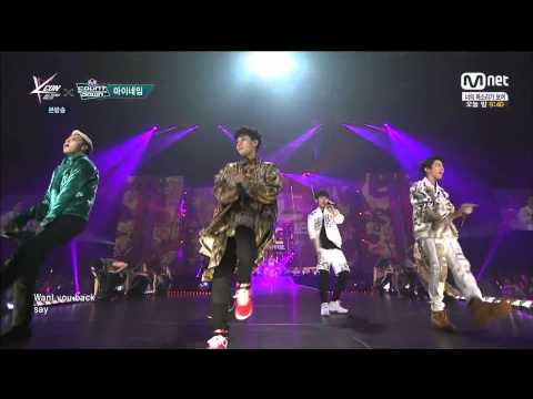 Live HD | 150423 마이네임 "너무 Very 막 (Too Very So Much)" @ MNET KCON X 엠! 카운트다운