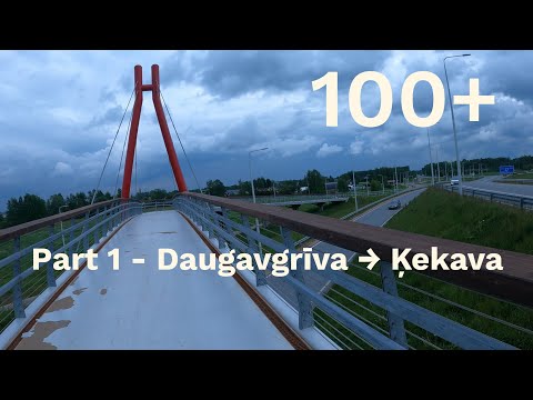 Cycling Trip 100+ km – Part 1 | Daugavgrīva to Ķekava