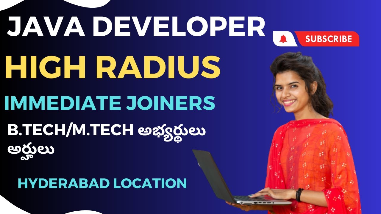 Java Developer Jobs in Hyderabad | Highradius Jobs | #examdaystelugu
