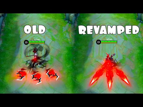Hayabusa Shadow of Obscurity Revamped VS OLD Skill Effects MLBB