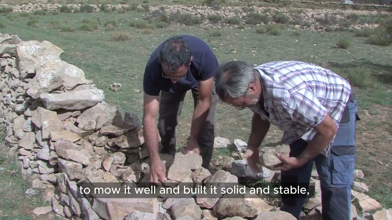 LA  TÉCNICA DE LA PIEDRA EN SECO, PATRIMONIO INMATERIAL UNESCO EN PARQUE CULTURAL DEL MAESTRAZGO-UGG