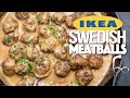 IKEA SWEDISH MEATBALLS BUT HOMEMADE WAY BETTER SAM THE COOKING GUY