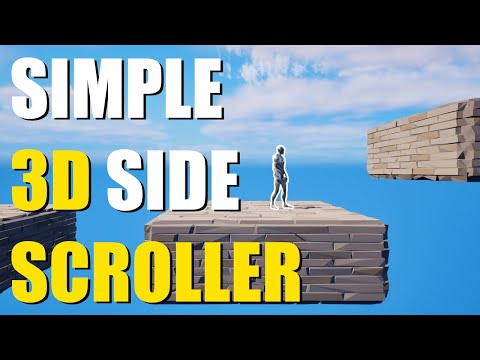 How To Make 3D Side Scroller In Unreal Engine
