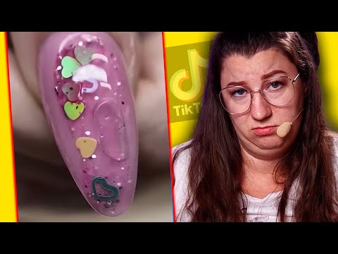 Nail Stylist vs. TIKTOK 106! REACTION TO NAIL TIKTOKS