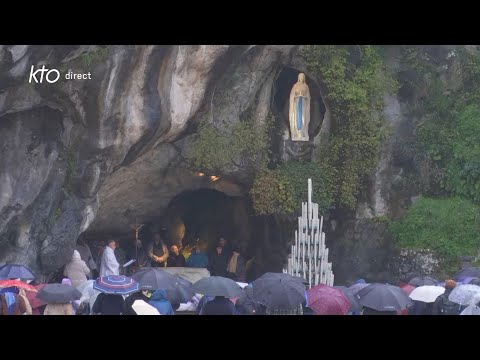 Chapelet du 9 décembre 2024 à Lourdes