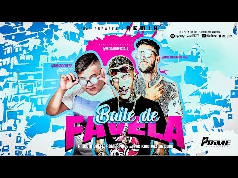 RHICO O CHEFE, ROMERINHO Feat. MC KAIO VOZ DE OURO - BAILE DE FAVELA