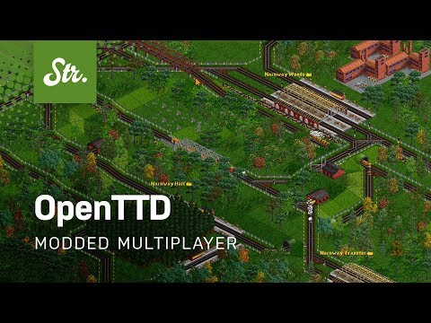 Slightly Modded OpenTTD w/Friends