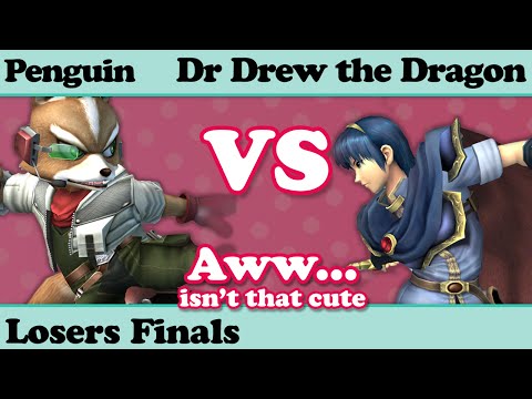 AITC Melee - Penguin (Fox) vs Dr Drew (Marth, Sheik) - Losers Finals
