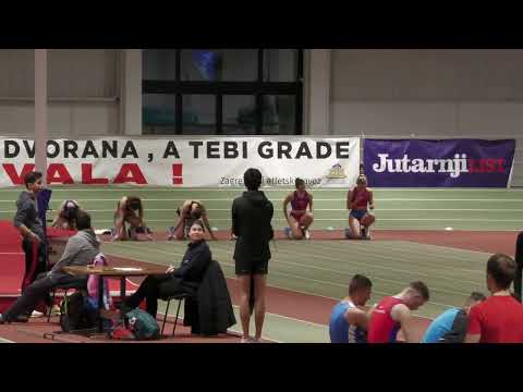 60m [Ž], FINALE, zlatna Penezić, brončana Jurčić i Čerina - Dvoransko PH za juniore i juniorke 2023