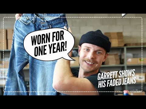 Garrett's Jeans - One Year Fade Review