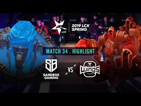 [2019 LCK SPRING] 0214 Match34 : SB vs JAG Highlight