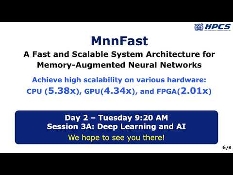[ISCA 2019] MnnFast: A Fast and Scalable System Architecture for Memory-Augmented Neural Networks