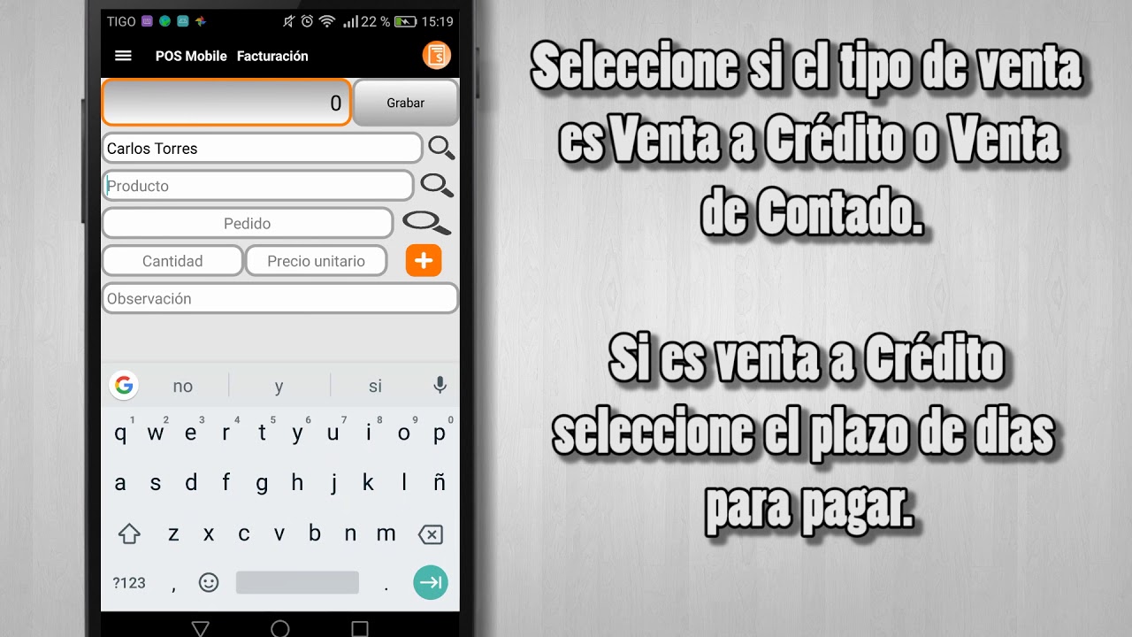 Realiza las facturas de tu negocio e imprímelas o guárdalas en PDF