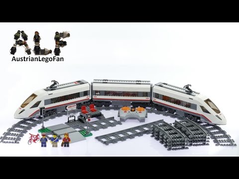 Lego City 60051 High Speed Passenger Train Speed Build