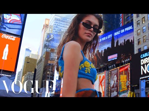 Inside Kaia Gerber’s Whirlwind First Fashion Week | Vogue