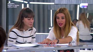 Natalia ensaya &quot;Walking on sunshine&quot; con Aitana | OT 2017