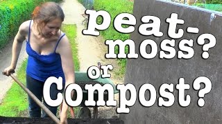 What's wrong with Peat Moss you ask?  (off grid gardening)