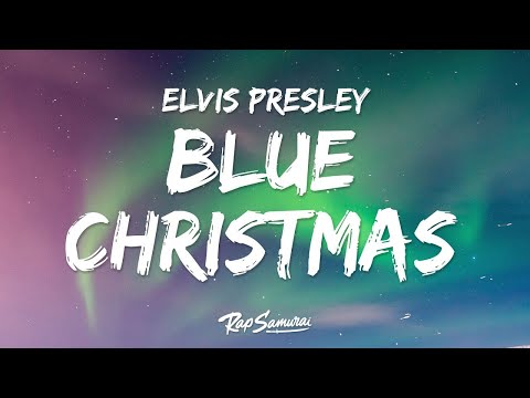Elvis Presley, Martina McBride - Blue Christmas  (Lyrics)  | 1 Hour Best Songs Lyrics ♪