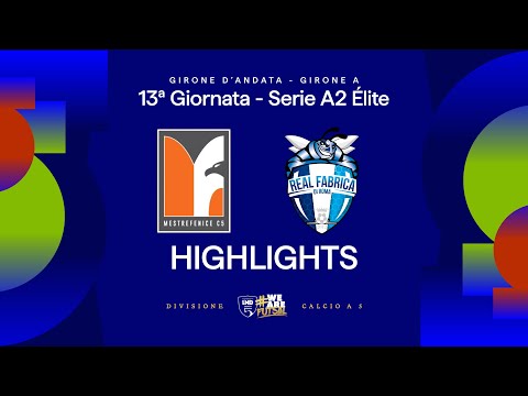 MestreFenice-Real Fabrica 3-3 | Goals and highlights | Matchday 13 | Serie A2 Elite 25/26 - Group A