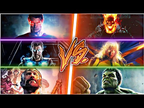 Thor Vs Sentry, Odin Vs Dormammu,  Superman Vs Ghost Rider ( Ask Komician #19 )