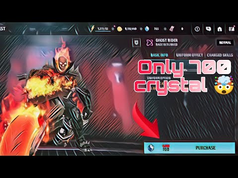 How to Buy Ghost rider Halloween uniform in 700 Crystal 🤯 || Marvel Future fight|| @rhagaming4157