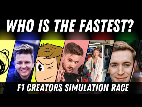 F1 Creators 2021 Simulation Race! Who is the Fastest?