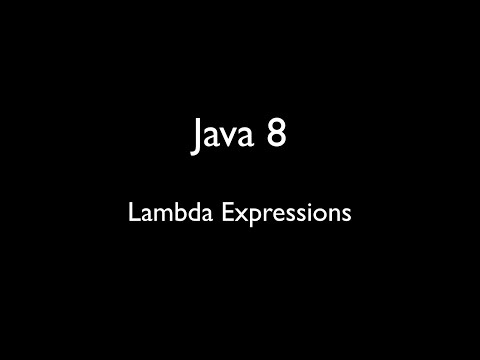 [LD] Java 8 - Lambda Expressions | Let's Develop With