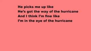 Bridgit Mendler - Hurricane LYRICS