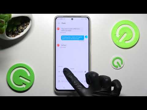 How to Change Font Size on ZTE BLADE V40S - Text Size Settings