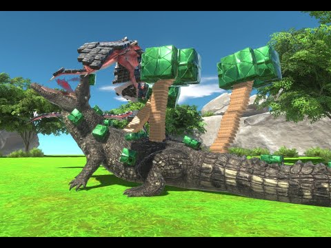 Creatures From Skull Island Go Hunting|Animal revolt Battle Simulator